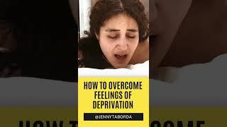 How to overcome feelings of deprivation Part 2 ( ART VLOG )