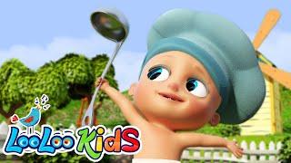 ‍ The Muffin Man - (Official Video) - LooLoo Kids Nursery Rhymes & Kids Songs