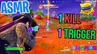 ASMR Gaming  Fortnite 1 Kill = 1 Trigger Relaxing Mouth Sounds  Controller Sounds + Whispering 