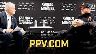 PPV.COM'S Jim Lampley sits down with Undisputed Super Middleweight Champ Canelo Alvarez.