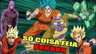 AS PIORES LUTAS ANIMADAS EM TODO DRAGON BALL KKKKKK