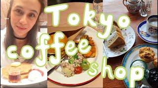 Tokyo cafe vlog ️ cafe hopping, Tokyo coffee shop, what I eat in Japan (tea, scones, cake)