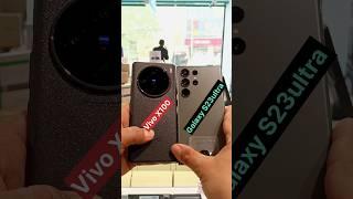 ️Vivo X100 -VS- Galaxy S23ultra  Camera testing 100X Zoom№#samsung #apple #viralshort