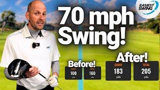 Senior Golfers BOOST Your Drives by 50 YARDS with a 70mph Swing!