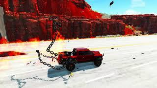 T-Rex 2 vs Bomb Chopped Chain ~ smotra rage devonabrr beamng script ai manager rccd đường ổ gà