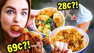 Everything I Ate for $10 in China (Best Noodles of My Life!!)