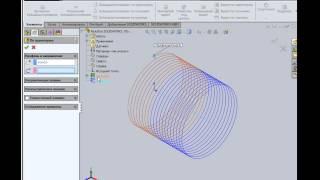 Создание резьбы в SOLIDWORKS