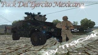 Hummer H1 Del Ejercito Mexicano + Skin + Cleo Mod By Th3Cz4r