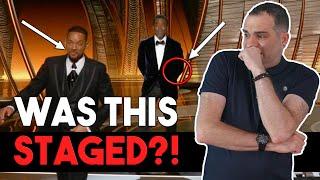 Body Language Analyst REACTS to WILL SMITH/CHRIS ROCK SLAP at 2022 Oscars. WAS IT STAGED?