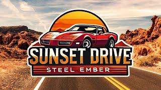 Steel Ember - Sunset Drive (Official Music Video) | Electro-Rock-fueled 80s Road Trip