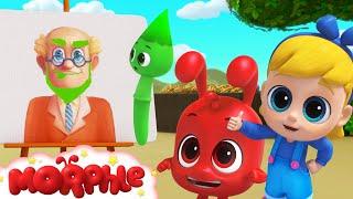 Painting & Drawing with Morphle and Mila | Cartoons for Kids | My Magic Pet Morphle