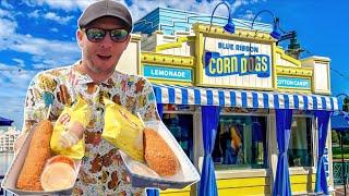 NEW FOOD UPDATE: Showing you How to get The BEST Corn Dogs at Disney World