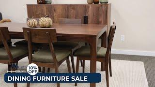 Dining Furniture Sale | 10% Off Amish Made Dining Furniture