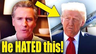 Trump LOSES IT as Gavin Newsom GOES PUBLIC With THIS!