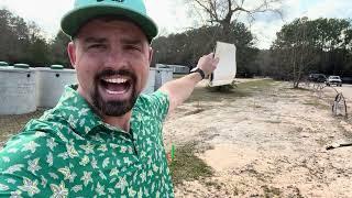 How To Build 30 Spaces Onto an RV Park Layout and Utilities