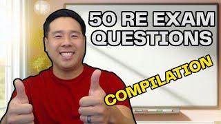 50 Real Estate Test Questions for 2024 (Compilation)