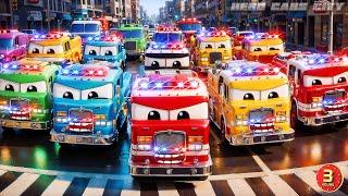 Hero Cars 2024 Movie Marathon: Nonstop Road Rage, Chase Scenes & Fire Truck Rescues!