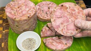 Cách làm dăm bông (Jambon) món thịt nguội ngon và đơn giản cho ngày Tết