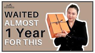 Unboxing My First Hermès Bag In 2022 - Waited Almost A Year For This Bag | My First Luxury