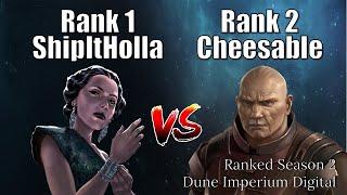 Dune Imperium: Digital Ranked Season 2 | Rank 1 vs Rank 2: Clash of Titans!