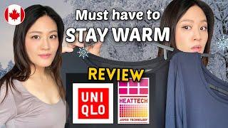 Winter clothing item you must-have to stay warm in the Winter ️ Uniqlo Heattech