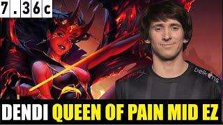  DENDI Queen of Pain] MIDLANE 7.36C - DOTA 2 HIGHEST MMR MATCH#dota2  #dota2gameplay   #dendi