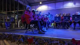 Live Brass Band Christmas Songs, Glass Works, Barnsley #christmassongs #brassband #glassworks