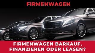 Auto bar kaufen, finanzieren oder leasen? | Steuerberater Roland Elias