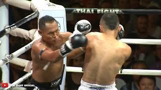 MUAY TAI hard fight Firdavs Boynazarov - P K. Saenchay Thailand.