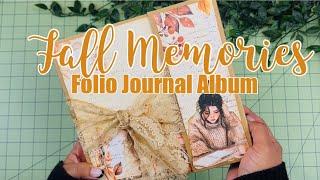 Fall Memories Folio Journal Album