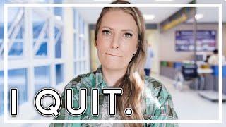 I QUIT MY DOCTOR JOB