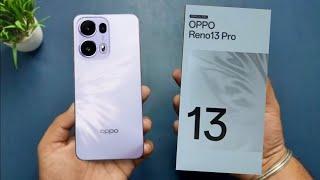 OPPO Reno 13 Pro Unboxing | OPPO Reno 13 Pro Camera Test,  Battery Test,  Bgmi Test | Unboxing Hindi