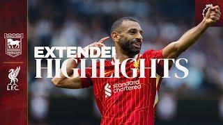 Extended Highlights: Ipswich Town 0-2 Liverpool | Jota & Salah start Slot era with a win