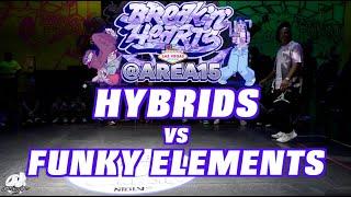 HYBRIDS vs FUNKY ELEMENTS | 2 v 2 Freestyle Top 8 | Breakin' Hearts/ Vegas | #SXSTV