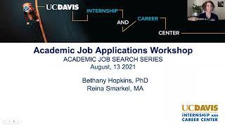 Academic Job Applications Workshop