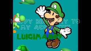 1 year of luigiman09...