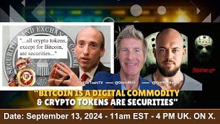 Bitcoin's Second Coming: Millions of Txs - Other Cryptos as Securities || Gavin Gregory