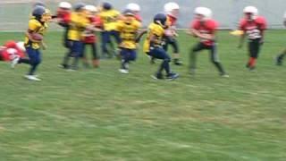 #10 D. Morris SC Mitey MItes Touchdown Run