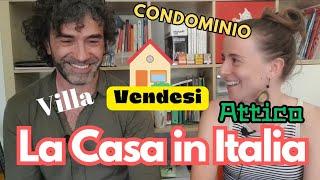 Conversazione Naturale in Italiano: LA CASA IN ITALIA|Real Italian Conversation (sub ITA)