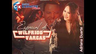 karaoke especial de wilfrido vargas adriana duarte #wilfridovargas #cover #tributo #mix #merengue