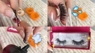 How To Deep Clean Mink or Faux Mink Lashes | How I Clean and Take Care of My Lilly Lashes!