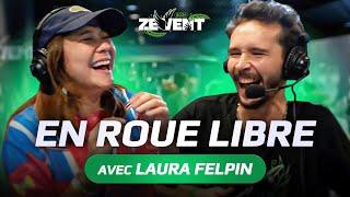 GRANDS MOMENTS DE FOLIE avec Laura Felpin au #ZEVENT2024 (roue libre totale)