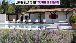 Luxury Villa to Rent in France | La Fraissinede