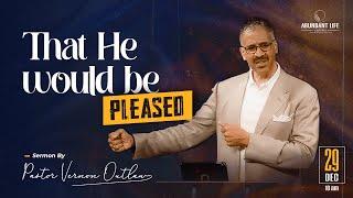 That He Would Be Pleased | Pastor Vernon Outlaw