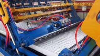 3D EPS Panel Production Line, 3D Panel Wire Mesh Machine Working Process