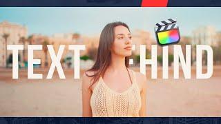 Quick Final Cut Pro Hacks to Put Text Behind Objects Like a Pro