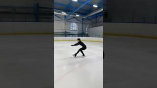Тренируем волчек  #фигурноекатание #еленаальшаннан #вселенскийлед #фигуристка #коньки #тренировка