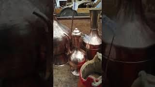 Медный кувшин старинный
