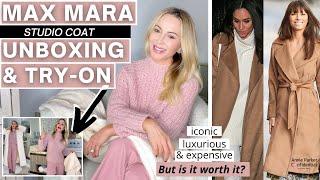 MAX MARA COAT UNBOXING & TRY-ON (Iconic Coat Worth the Price? )