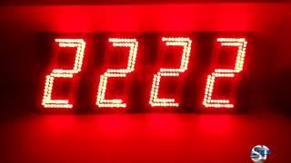 Industrial Big seven segment using LED